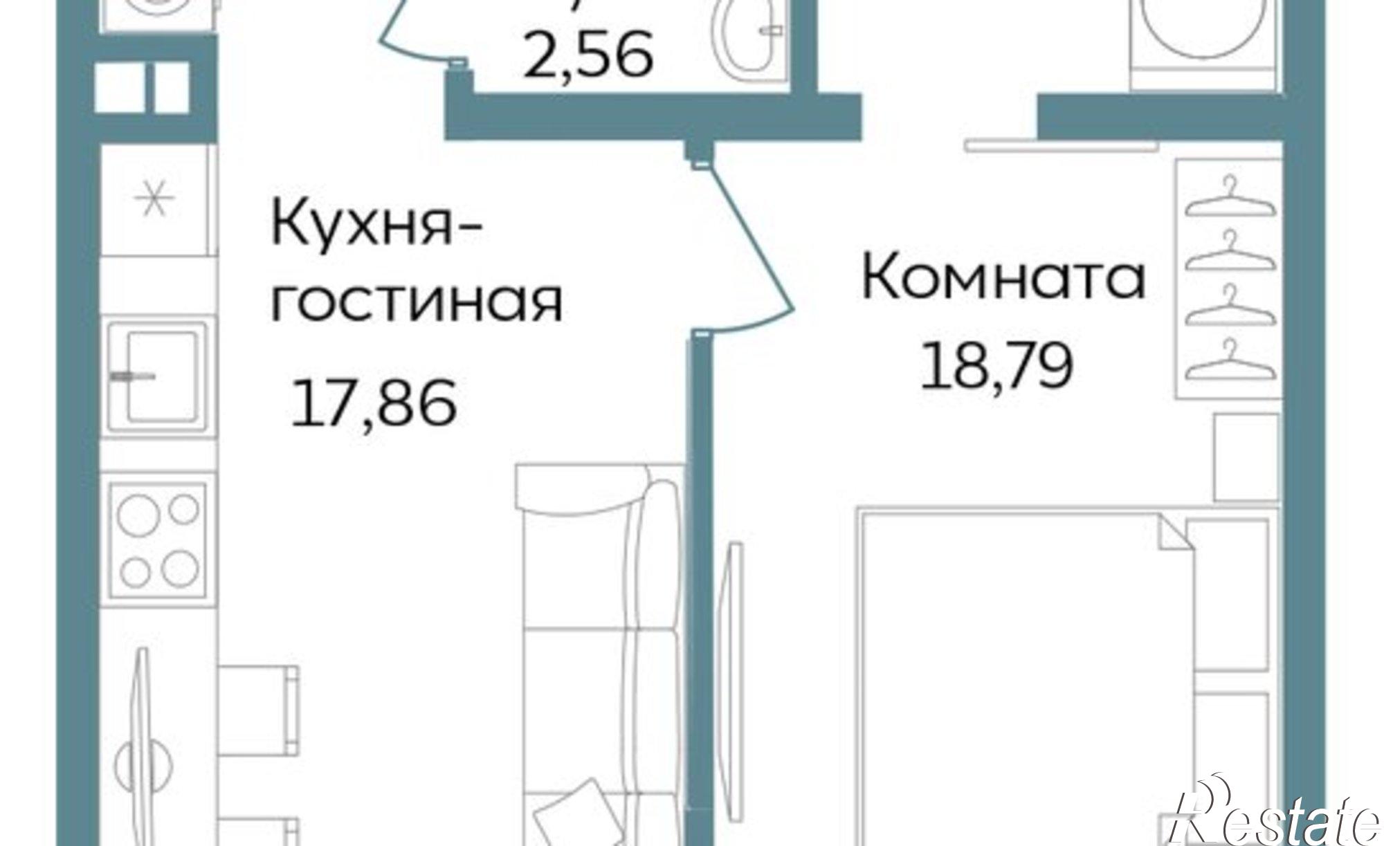 Купить квартиру за 17 399 900 рублей на Саки