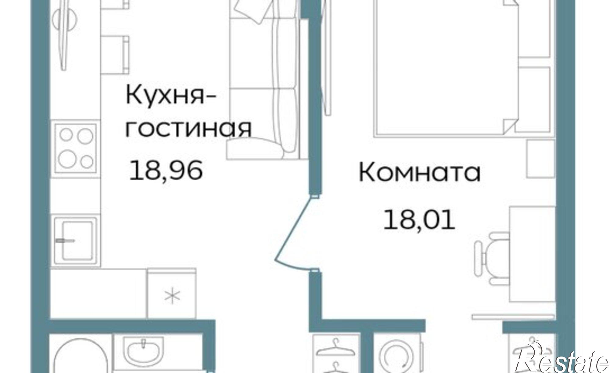 Купить квартиру за 17 163 400 рублей на Саки