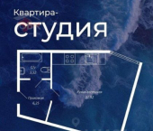 1-комн, 41кв м, этаж 1/5 Сакский район, Фрунзе с., Мира ул., 27а