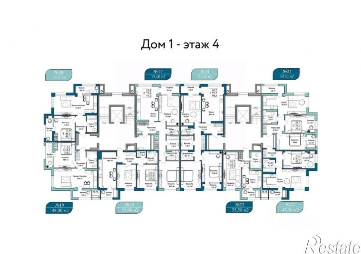 3-комн квартира в новом доме ул Степаняна, 2а 1,  д. 2а 1,  к. 1