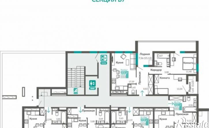 1-комн квартира Симферополь, улица Виталия Чуркина, 1к1
