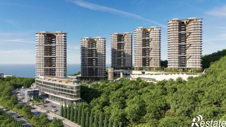 3-комн квартира в новом доме Ялта, Объездная дорога, 6