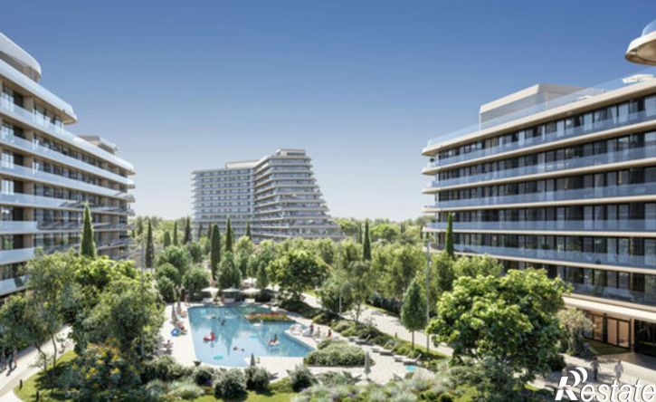 3-комн квартира в новом доме Саки