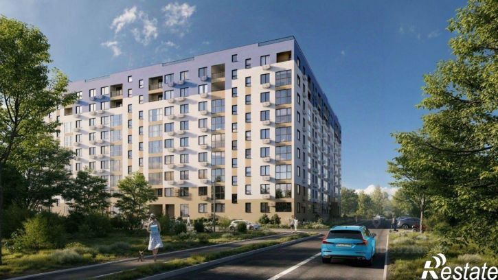 1-комн квартира в новом доме Симферопольский район, село Перово