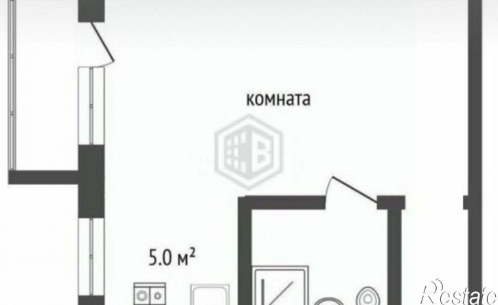 1-комн квартира Ялта, улица Кирова, 25