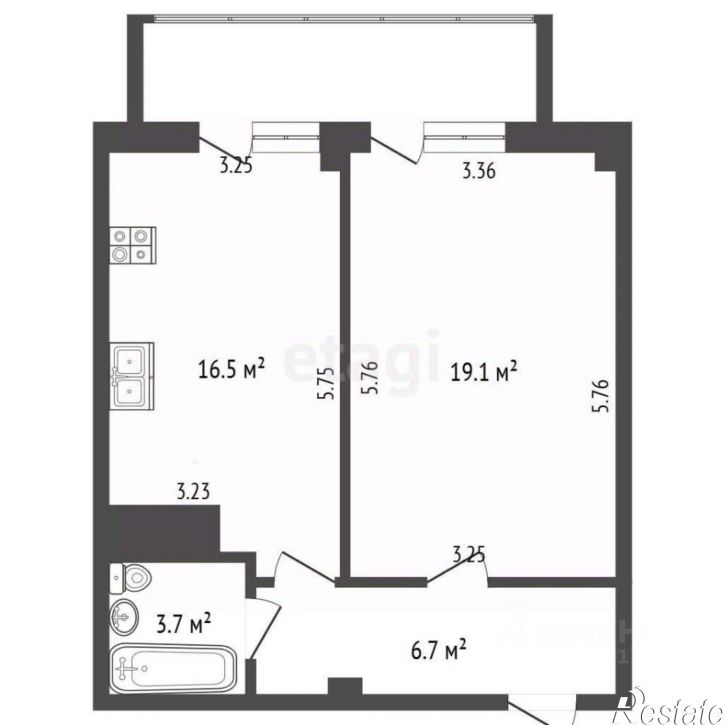 1-комн квартира Севастополь, Севастополь