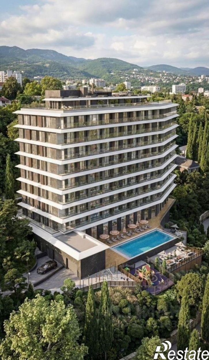 2-комн квартира в новом доме Ялта, Таврическая улица, 14
