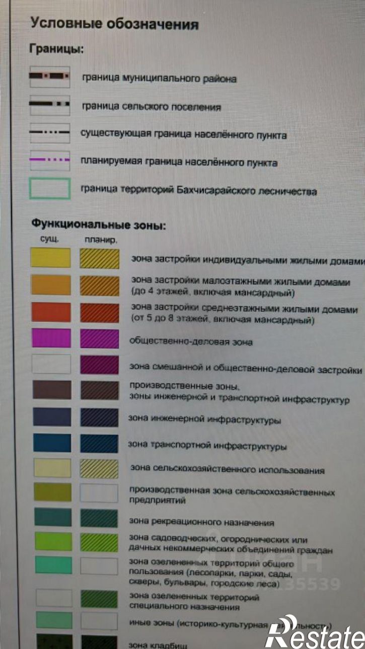 Земельный участок Бахчисарайский район