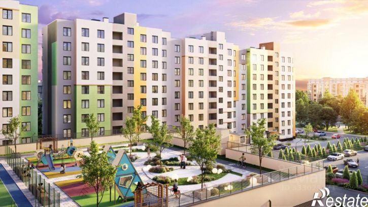 1-комн квартира в новом доме Симферополь, улица Батурина