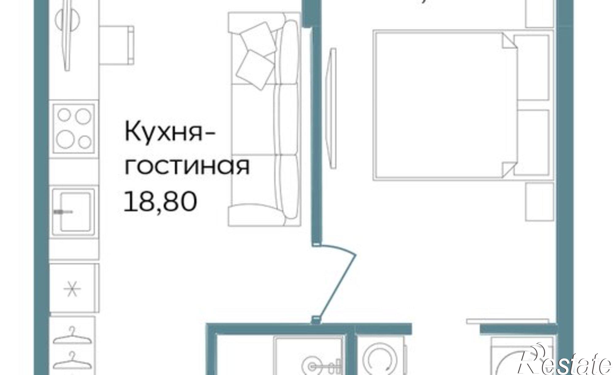 Купить квартиру за 18 541 300 рублей