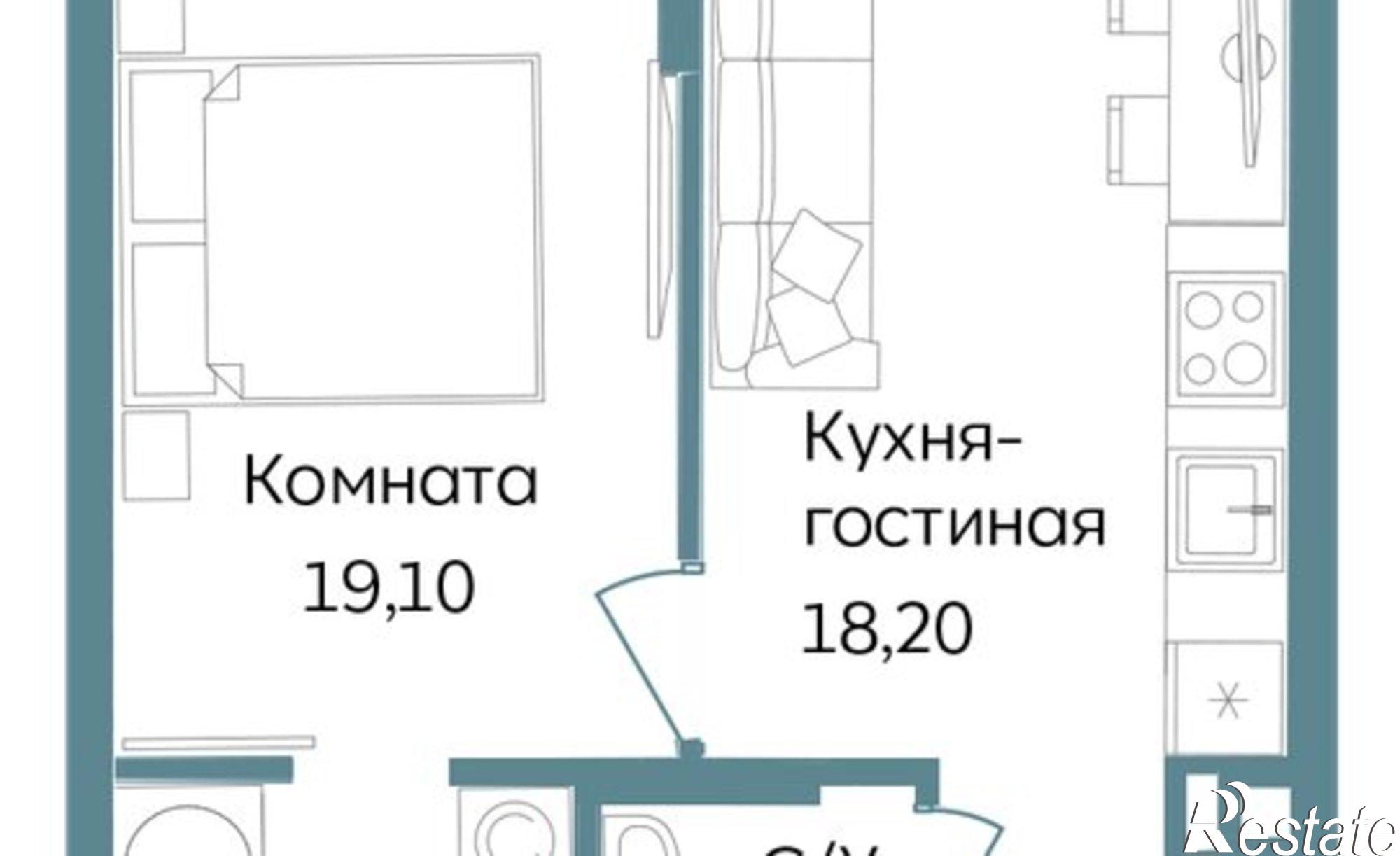 Купить квартиру за 17 898 900 рублей