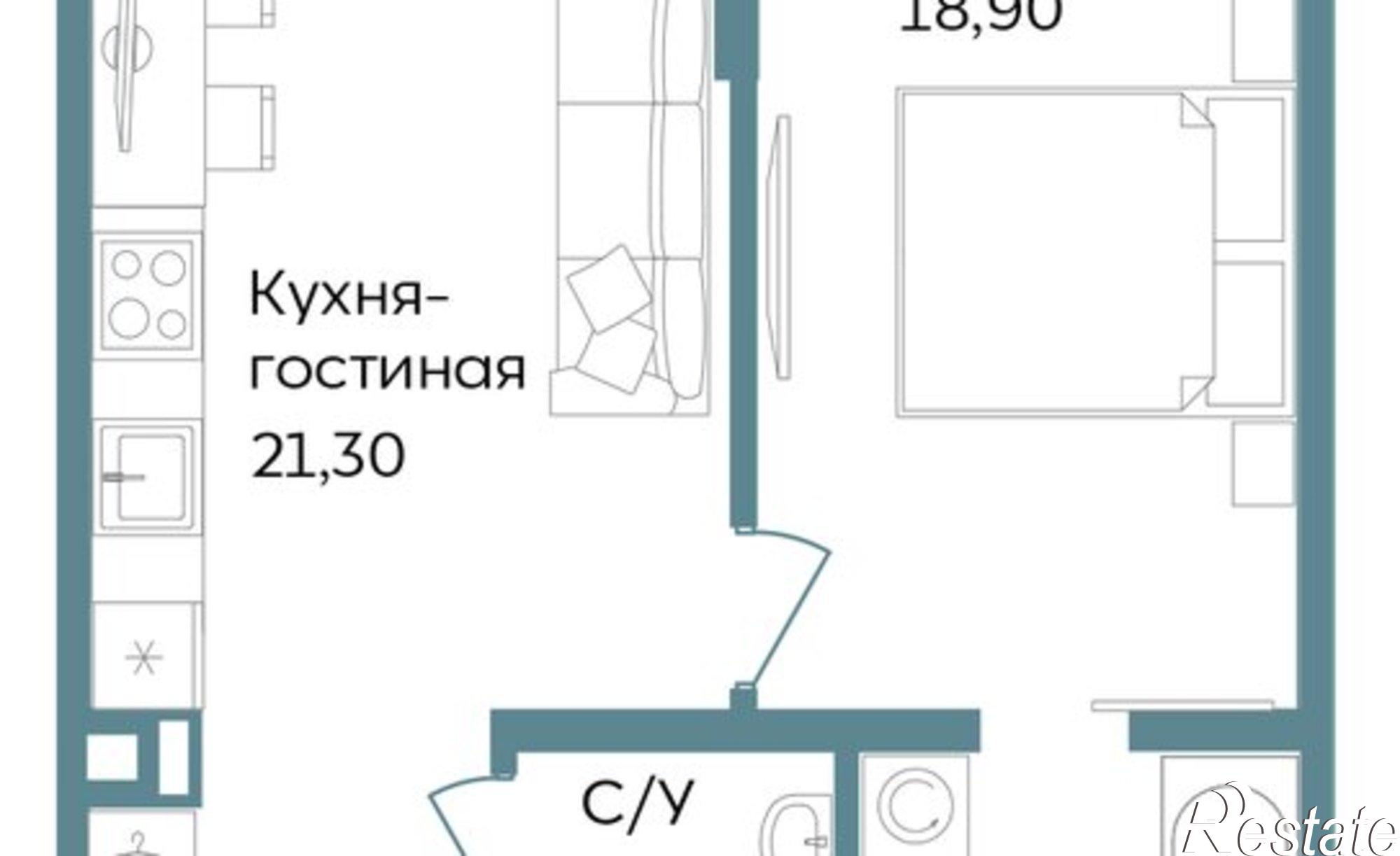 Купить квартиру за 19 291 300 рублей