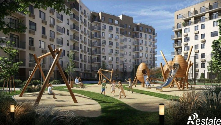 2-комн квартира в новом доме Саки, Историческая улица