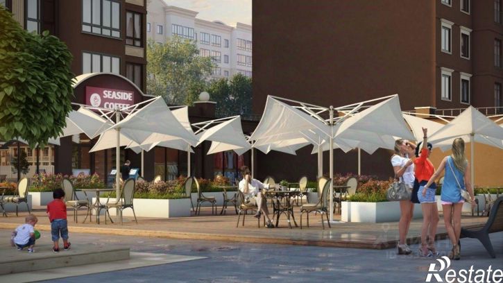1-комн квартира в новом доме Симферопольский район, село Мирное