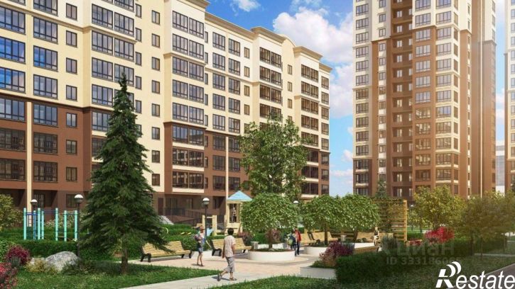 1-комн квартира в новом доме Симферопольский район, село Мирное