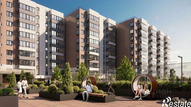 3-комн квартира в новом доме улица Токарева, 18Дк1