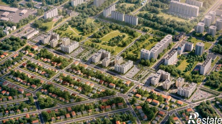 3-комн квартира в новом доме Евпатория, проспект Победы