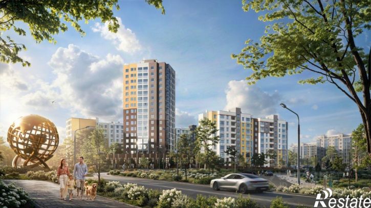 3-комн квартира в новом доме Симферополь, улица Батурина