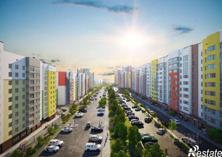 1-комн квартира в новом доме Симферополь, улица Батурина