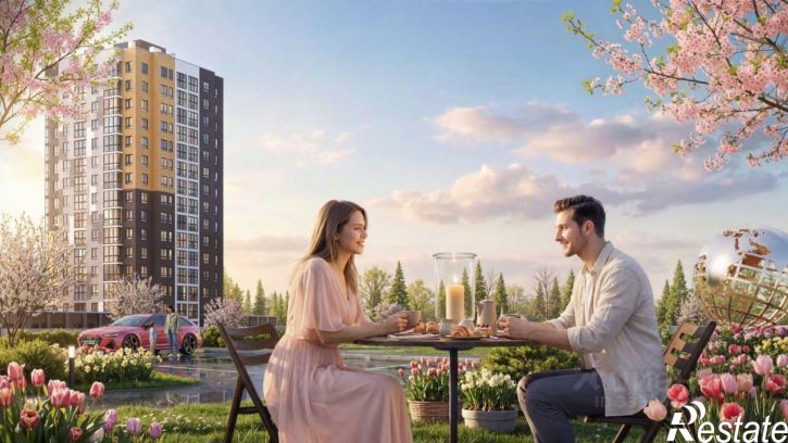 1-комн квартира в новом доме Симферополь, улица Батурина