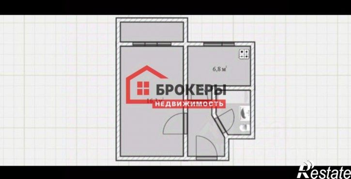 1-комн квартира пр-кт Героев Сталинграда, 26,  д. 26