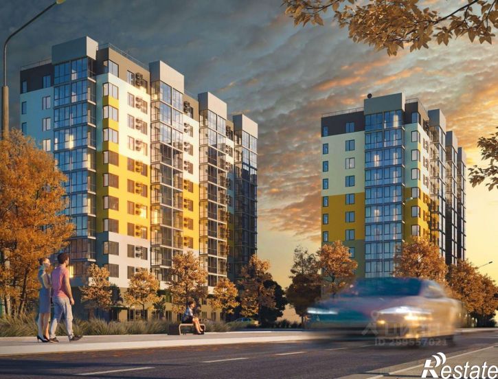 3-комн квартира в новом доме Симферопольский район