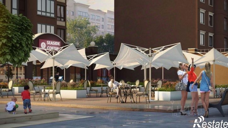 2-комн квартира в новом доме Симферопольский район, село Мирное