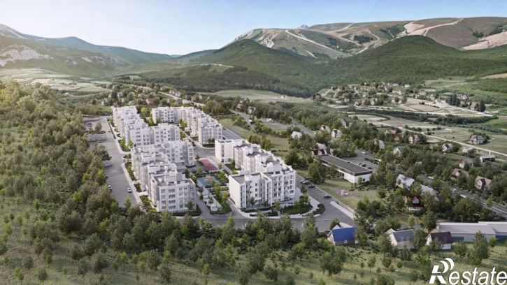 1-комн квартира в новом доме Симферопольский район