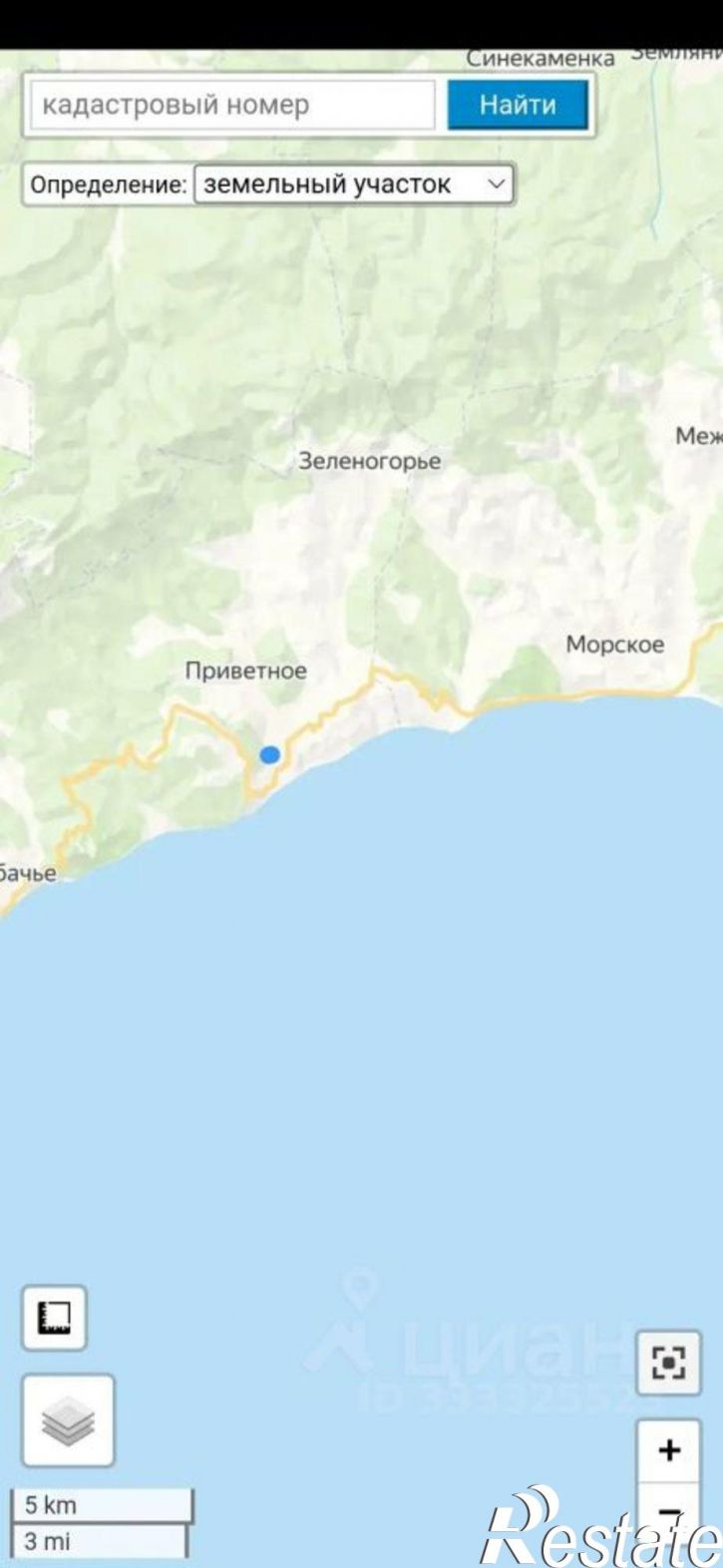 Земельный участок муниципальный округ Алушта