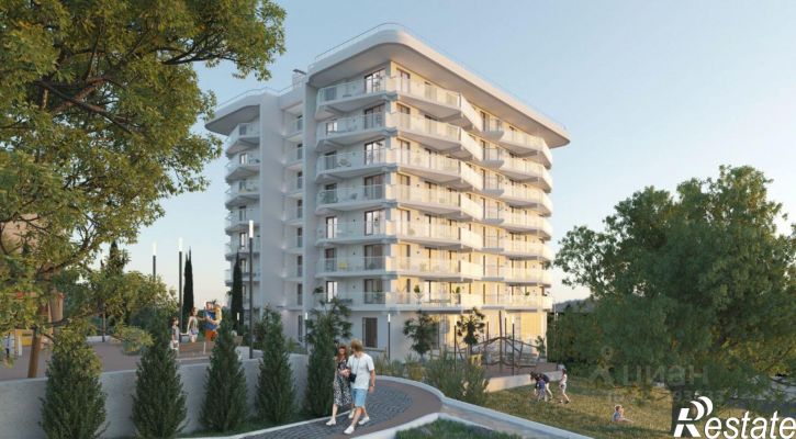 2-комн квартира в новом доме городской округ Ялта, Алупка