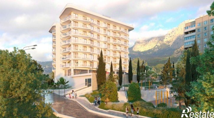 2-комн квартира в новом доме городской округ Ялта, Алупка
