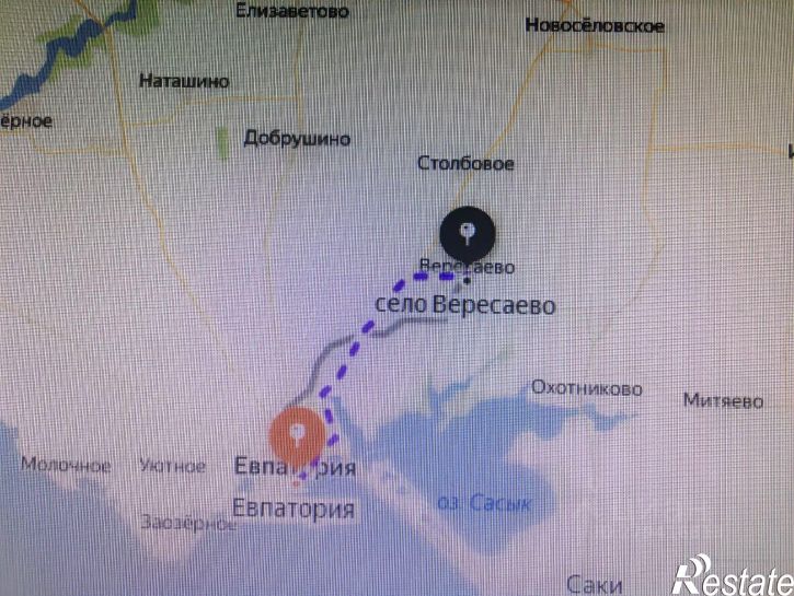 1-комн квартира Сакский район, село Вересаево