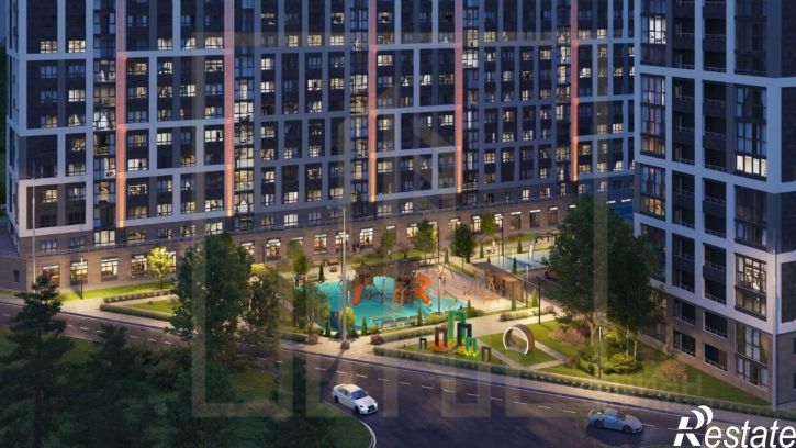 1-комн квартира в новом доме г. Мирное, Мирное село,