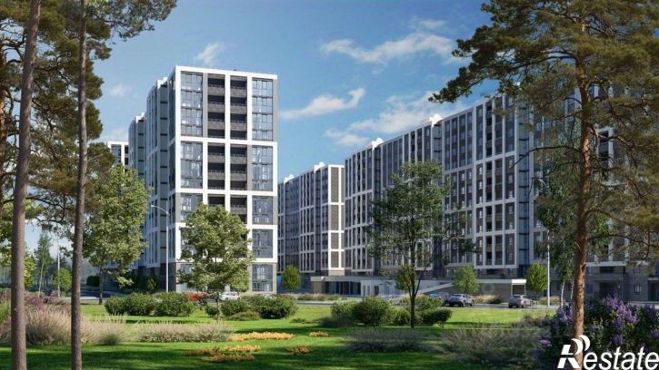 1-комн квартира в новом доме г. Мирное, Мирное село,