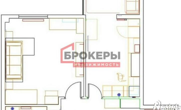 1-комн квартира ул Тараса Шевченко, 49 1,  д. 49 1,  к. 1
