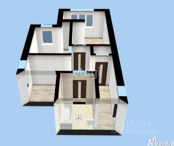 2-комн квартира городской округ Алушта