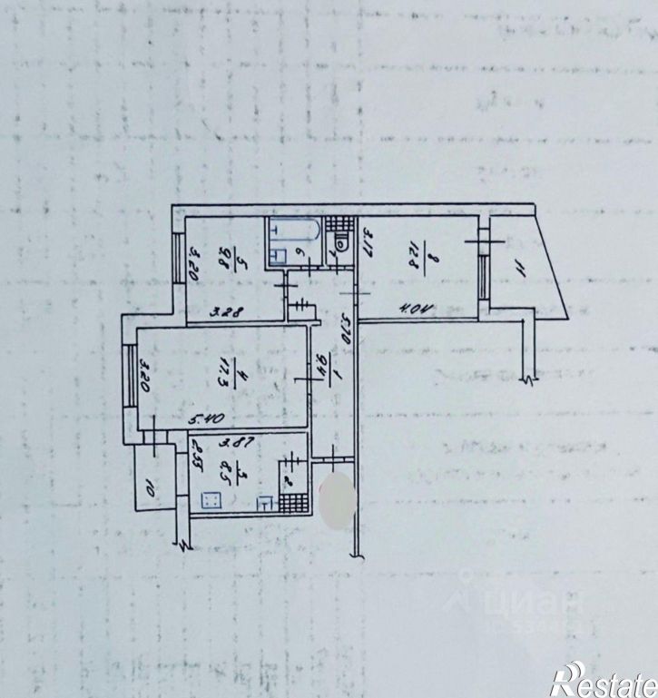 3-комн квартира Симферополь г., Миллера ул., д.6