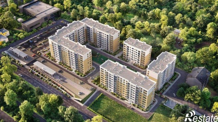 2-комн квартира в новом доме Феодосия, Симферопольское шоссе, 48