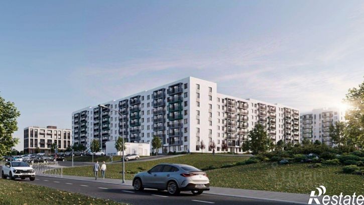 1-комн квартира в новом доме Симферопольский район, село Мирное