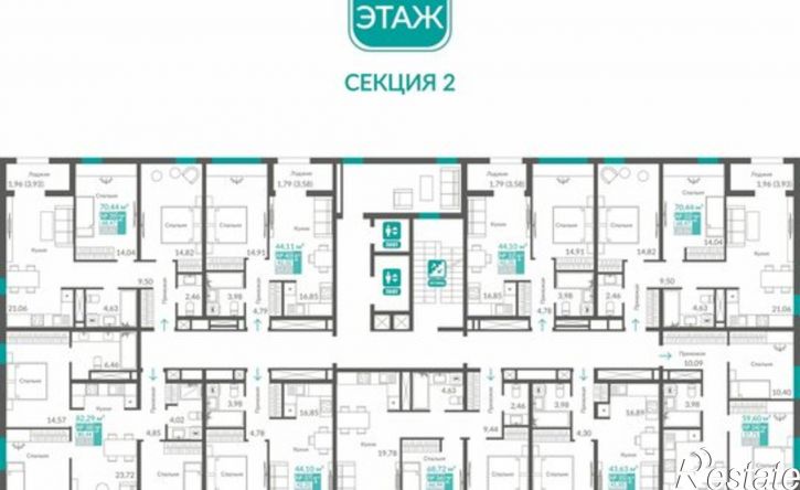 1-комн квартира в новом доме Севастополь, ЖК Видный