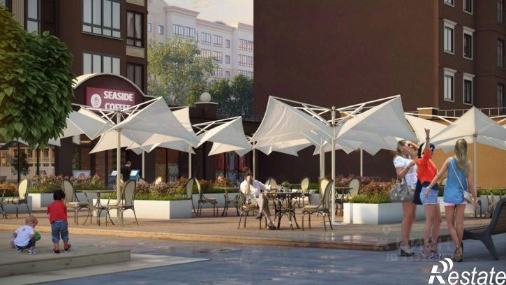 1-комн квартира в новом доме Симферопольский район, село Мирное