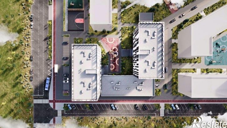 1-комн квартира в новом доме Симферопольский район
