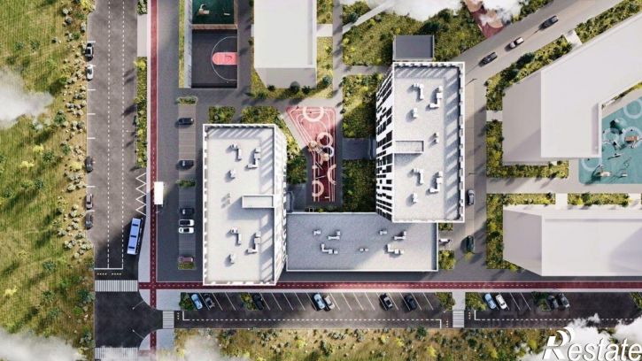 2-комн квартира в новом доме Симферопольский район