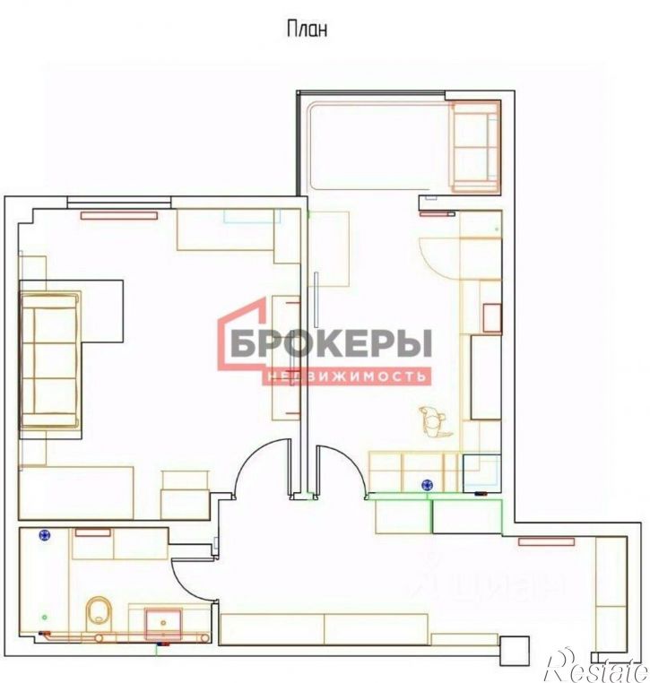1-комн квартира ул Тараса Шевченко, 49,  д. 49