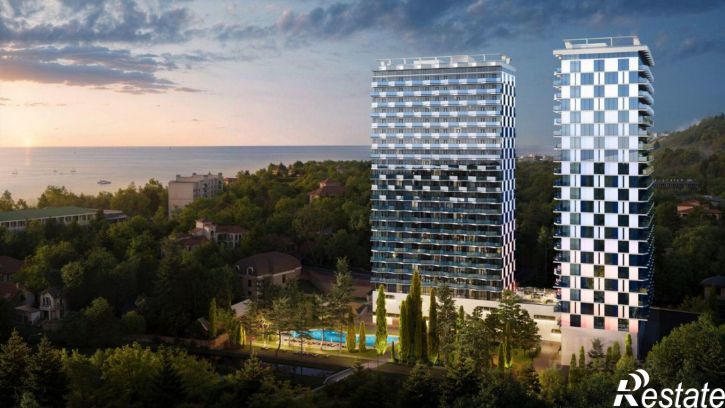2-комн квартира в новом доме г. Алушта, ул. Октябрьская, 10