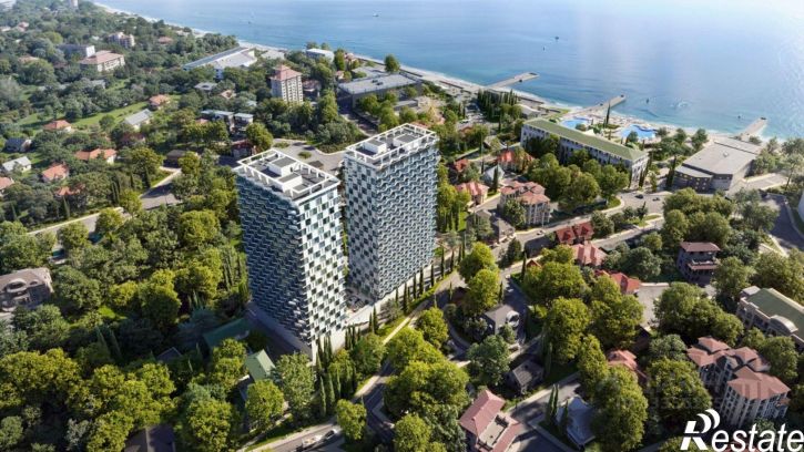 2-комн квартира в новом доме г. Алушта, ул. Октябрьская, 10