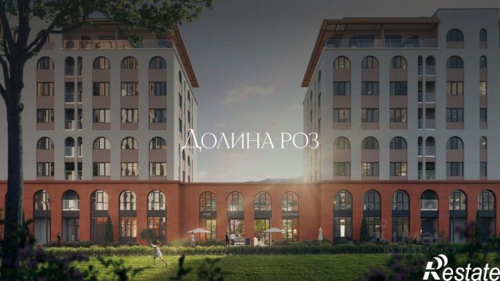 2-комн квартира в новом доме Судак, ЖК Долина Роз