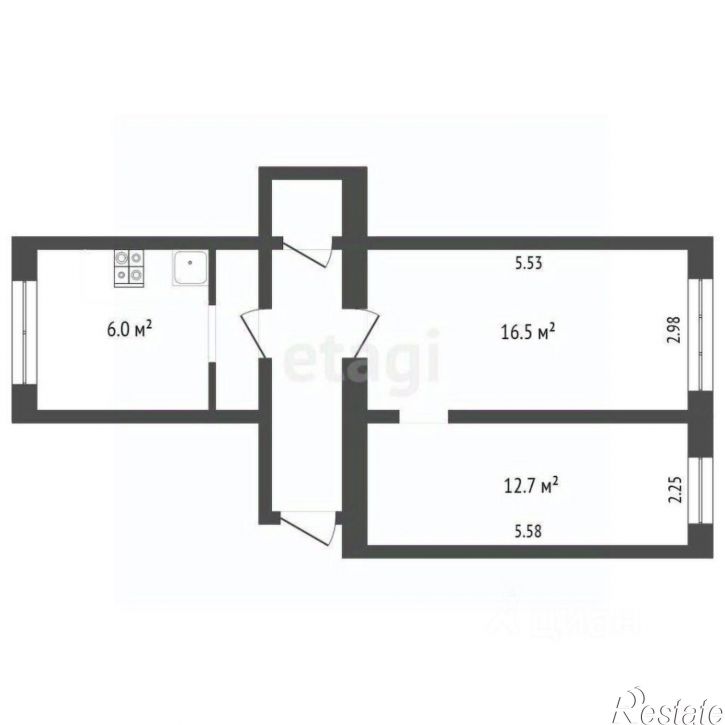 3-комн квартира ул Строительная, 19,  д. 19