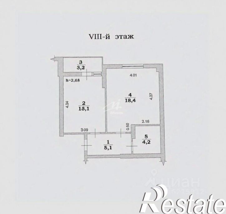 1-комн квартира Античный проспект, 20Б,  д. 20Б