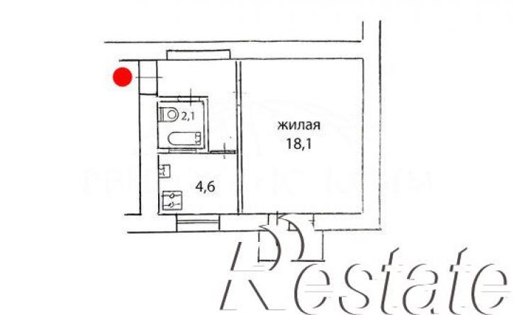 1-комн квартира Бирюлёва улица, 49,  д. 49